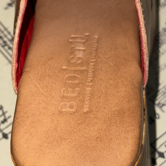 Bed Stu Vanquish Patchwork Leather Clogs SZ 6 - Picture 6 of 9
